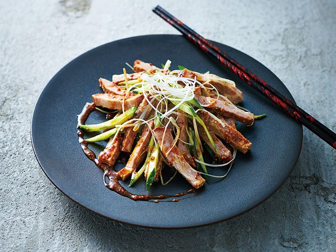 アレンジを加えて、冷菜メニューとして食卓へ。
