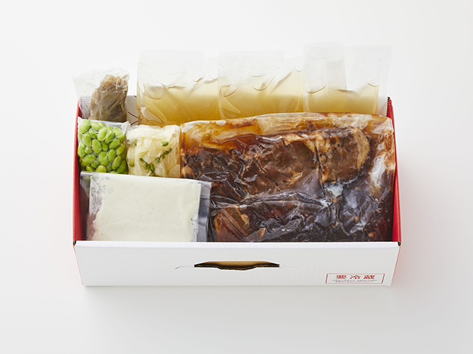 柔らか牛すね肉の炊き込みごはん 茶漬けだし付き <3~4人前>