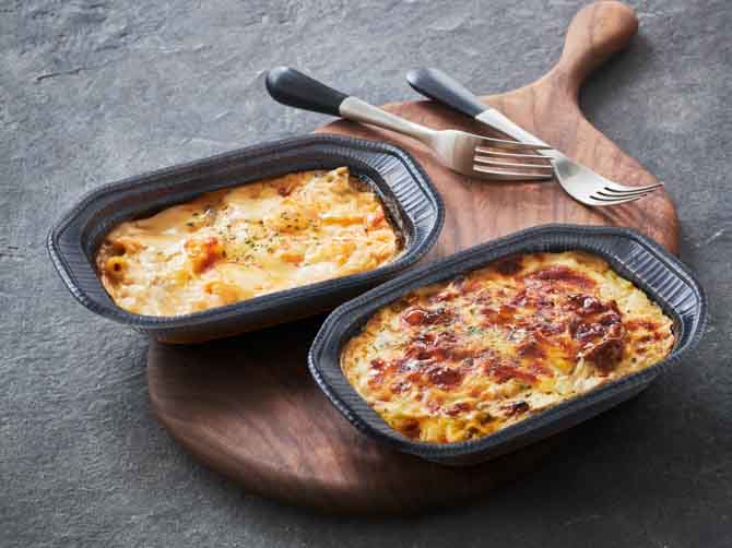 ソースがごほうび海老グラタン&黒毛和牛ビーフドリア <5パック>