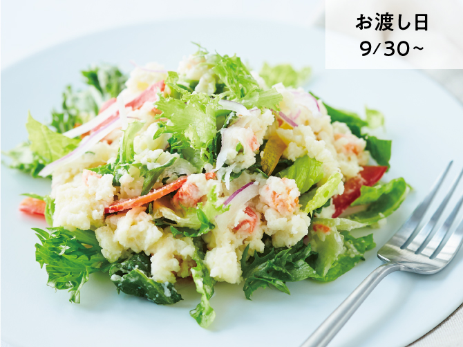 乳酸菌&オリゴ糖 野菜たっぷりのポテトサラダ