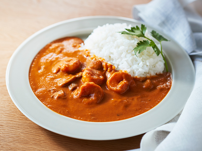 スパイス香る 海老カレー