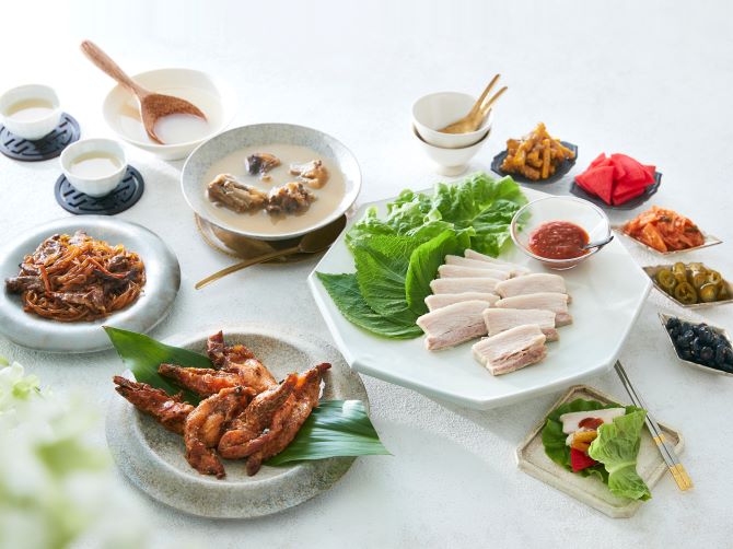 【迎春】 多彩な味わいを愉しむ 韓国料理セット <2~3人前>