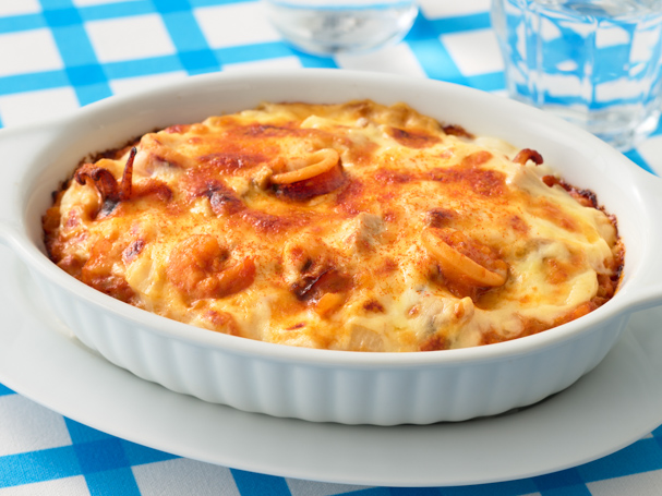 海の幸とソースの幸のドリア