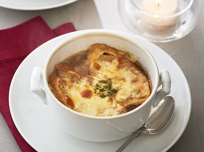 【Xmas/迎春】 オニオングラタンスープ