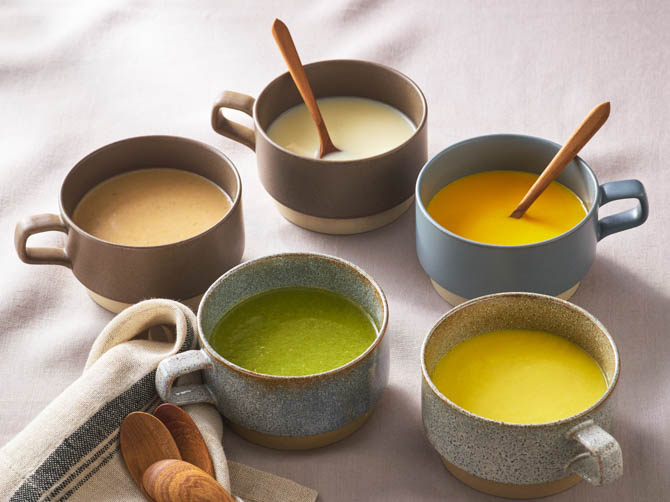 素材のやさしさ ポタージュスープ5種セット ＜8パック＞