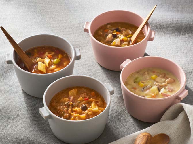 具だくさんスープ4種セット ＜8パック＞