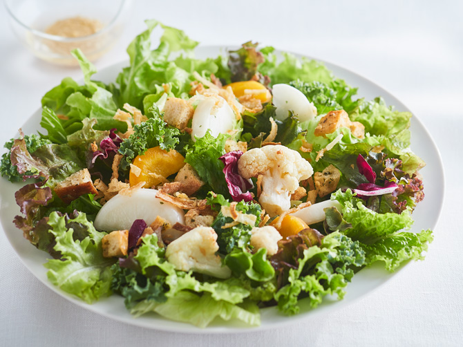 ロースト冬野菜のシーザーサラダ ＜2人前＞