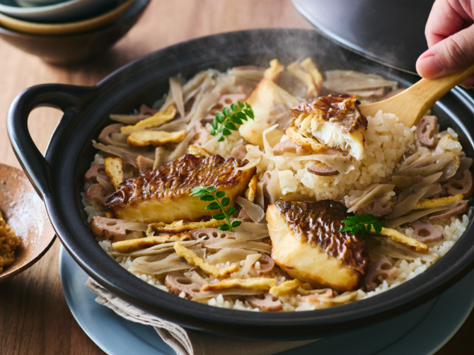 長崎県五島産つばき鯛の鯛めし 茶漬けだし付き ＜3～4人前＞