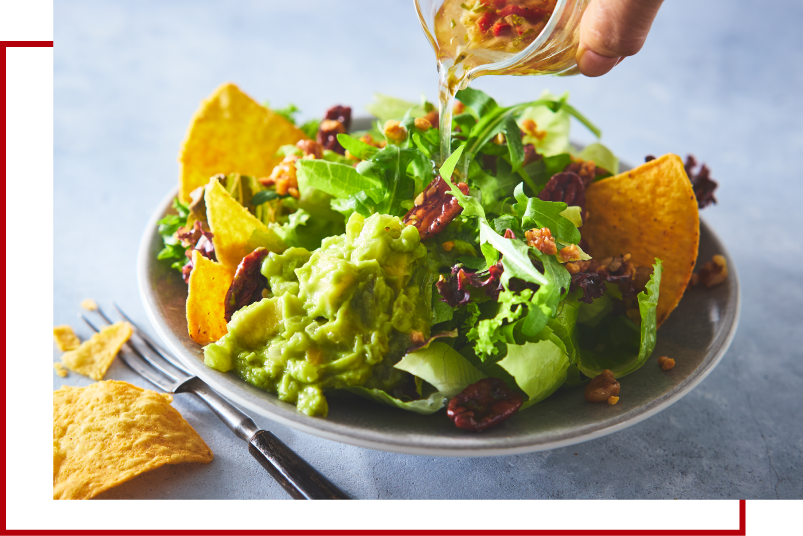 ワカモレサラダ ライムサルサドレッシング