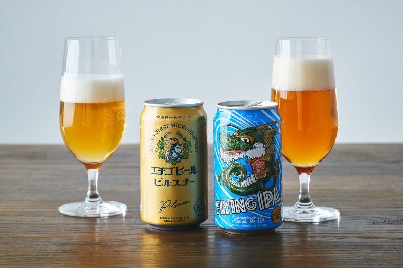 日本地ビールのパイオニア、新潟・エチゴビールから。