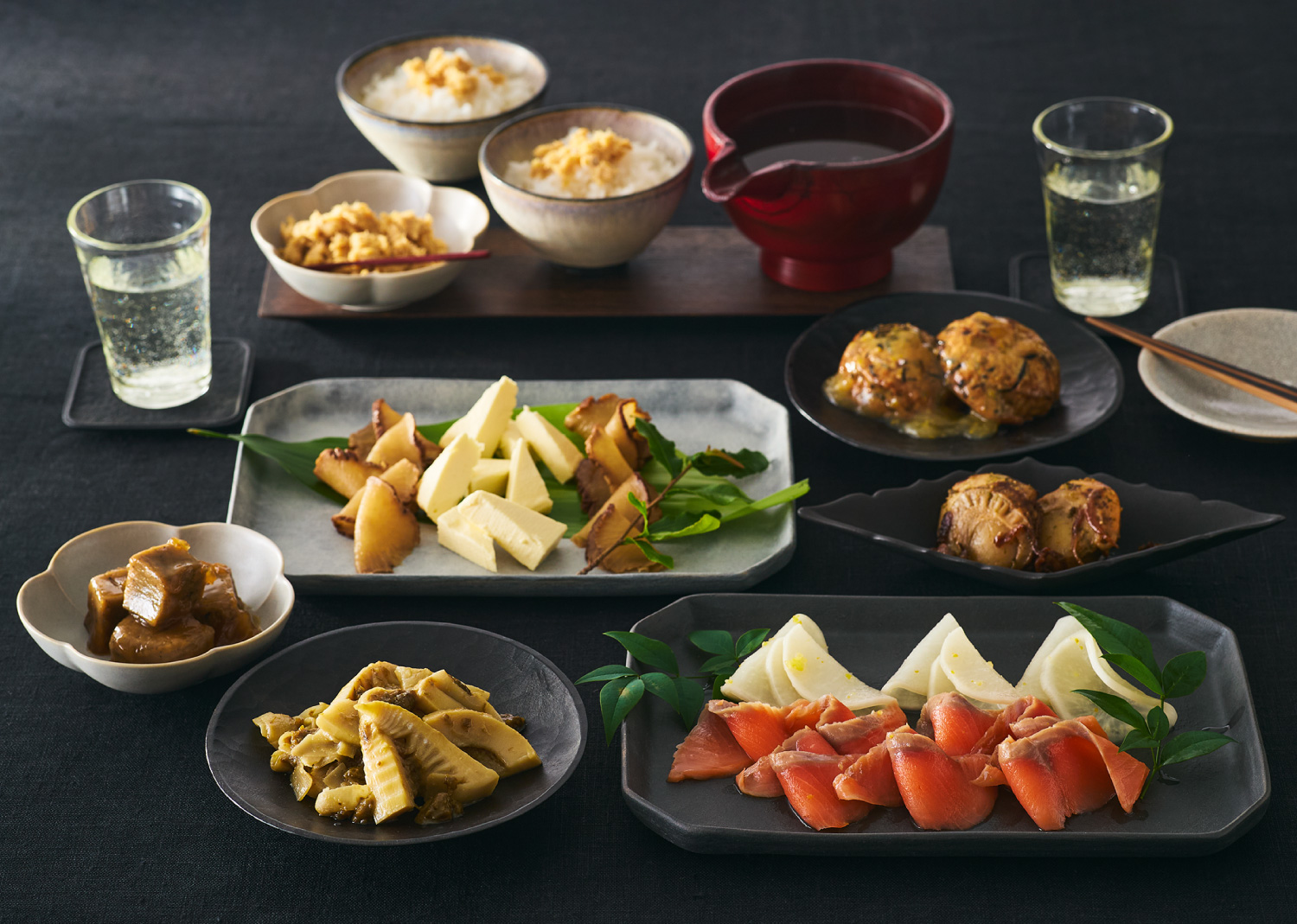 日本酒と楽しむ和の酒肴 睦月セット