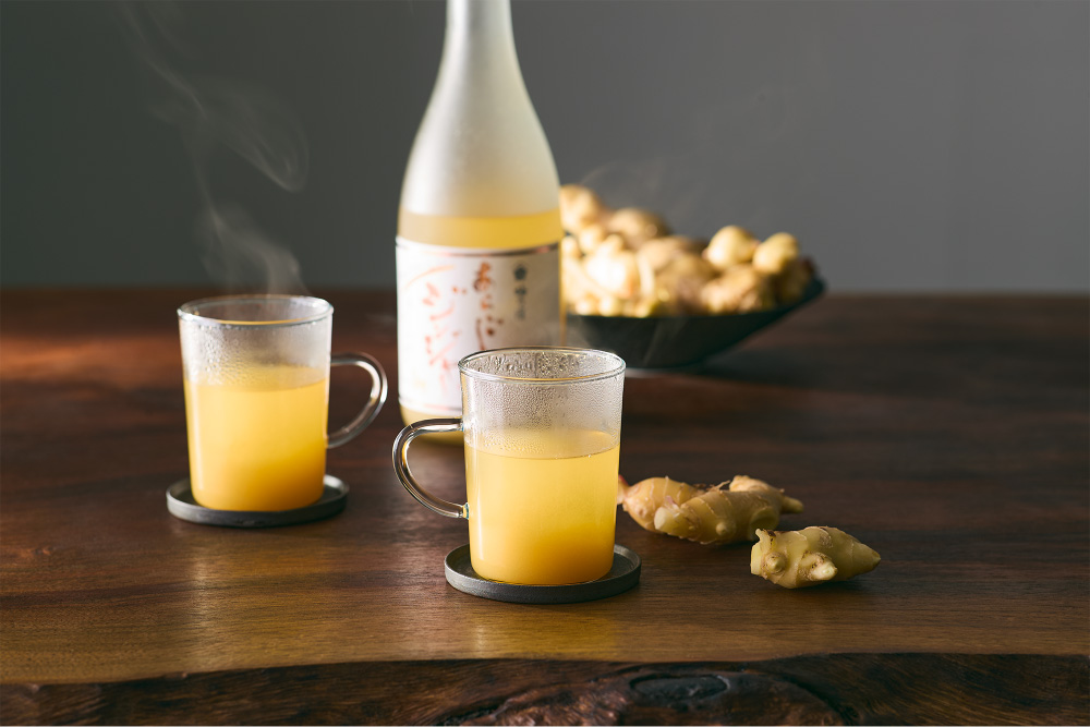 しょうが酒と愉しむ京湯葉とつくねのさらだ椀