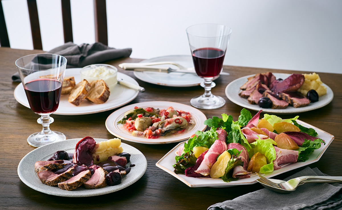 ノルマンディーの美食を楽しむセット