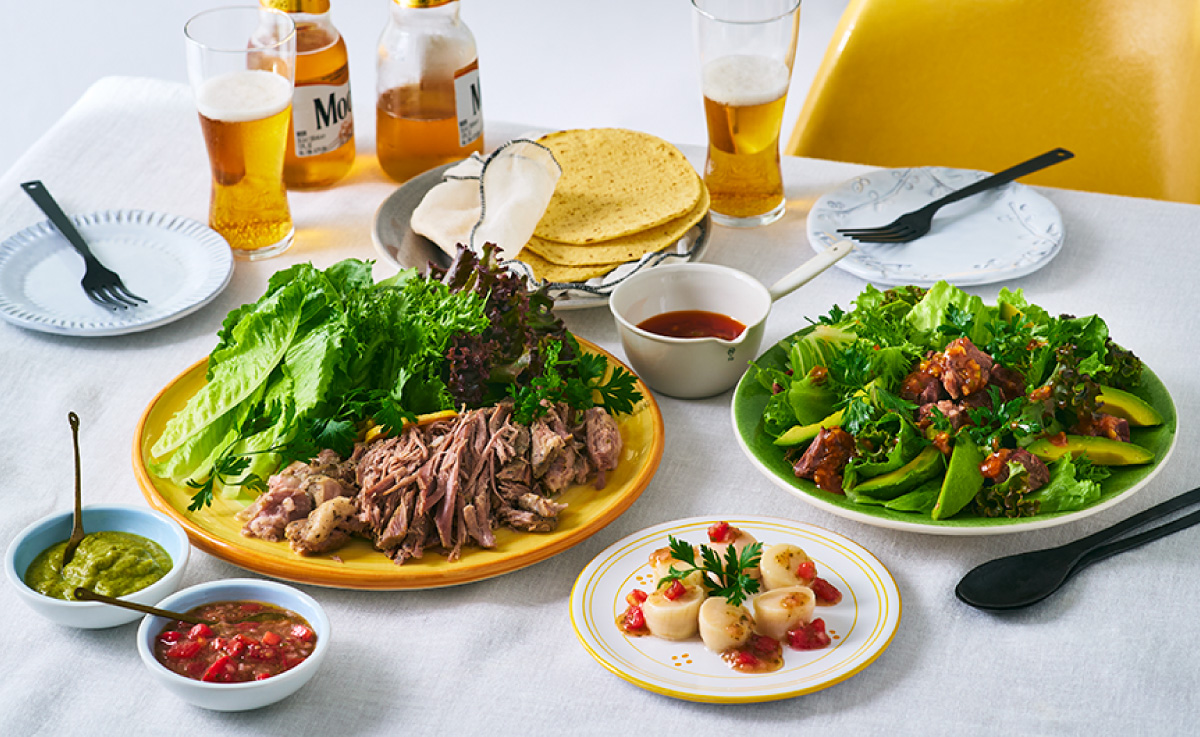 メキシコシティの美食を楽しむセット