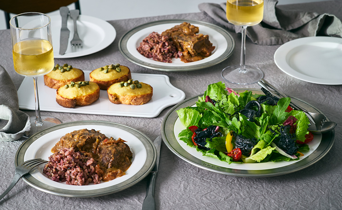 ベネチアの美食を楽しむセット