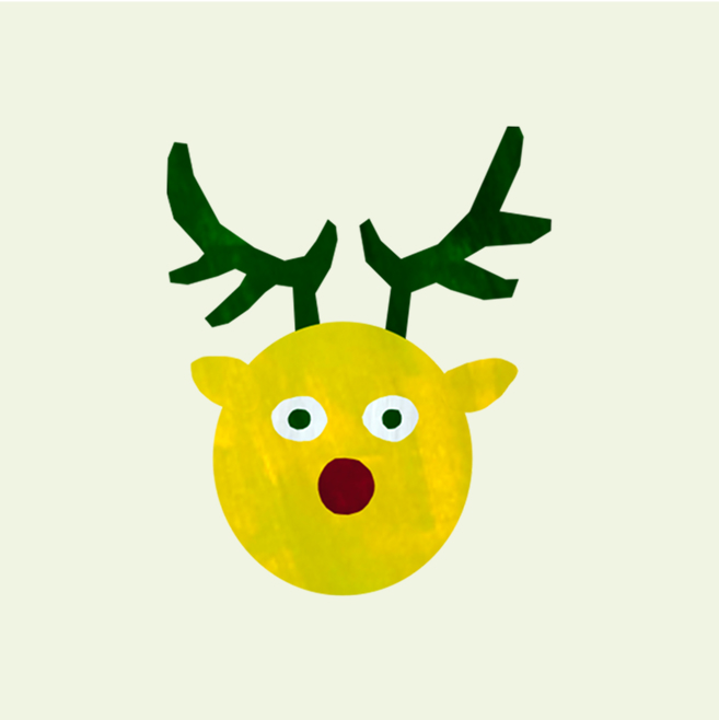 トナカイのイラスト