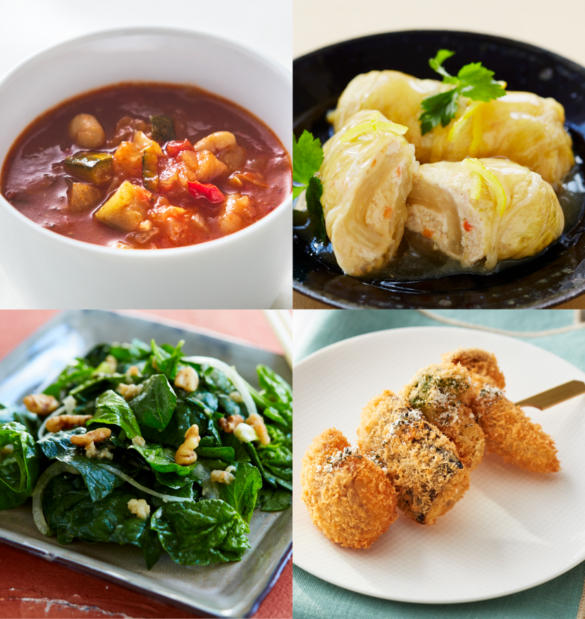 あと少し野菜。摂り方はいろいろ。