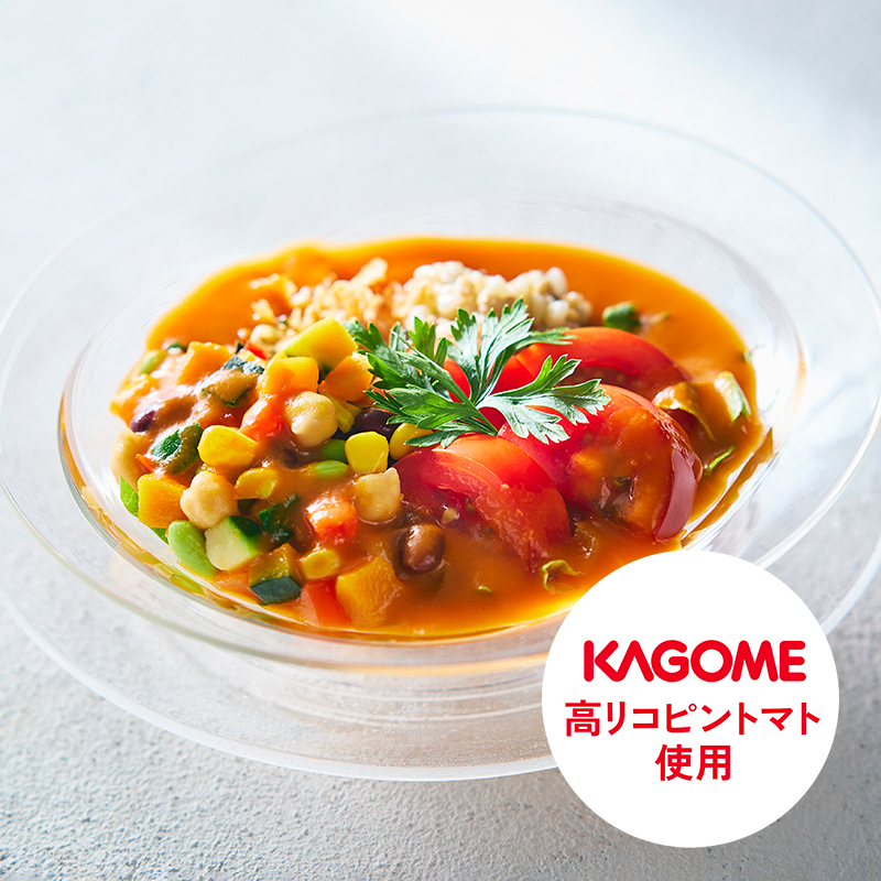 彩り野菜とトマトのスープSalad