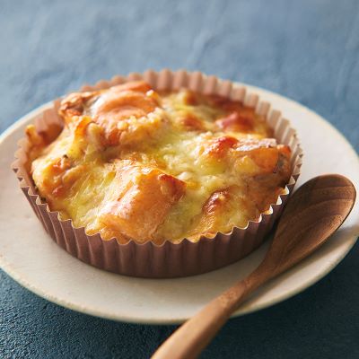 青森サーモンの豆乳和ぐらたん