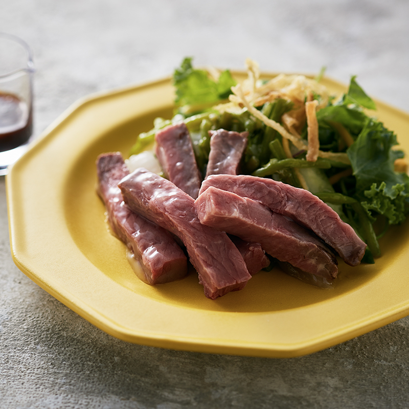 牛肉ローストとクレソンのサラダ